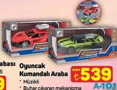 OYUNCAK KUMANDALI ARABA